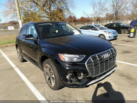 2021 AUDI Q5 PREMIUM PLUS VIN: WA1BAAFY4M2136936