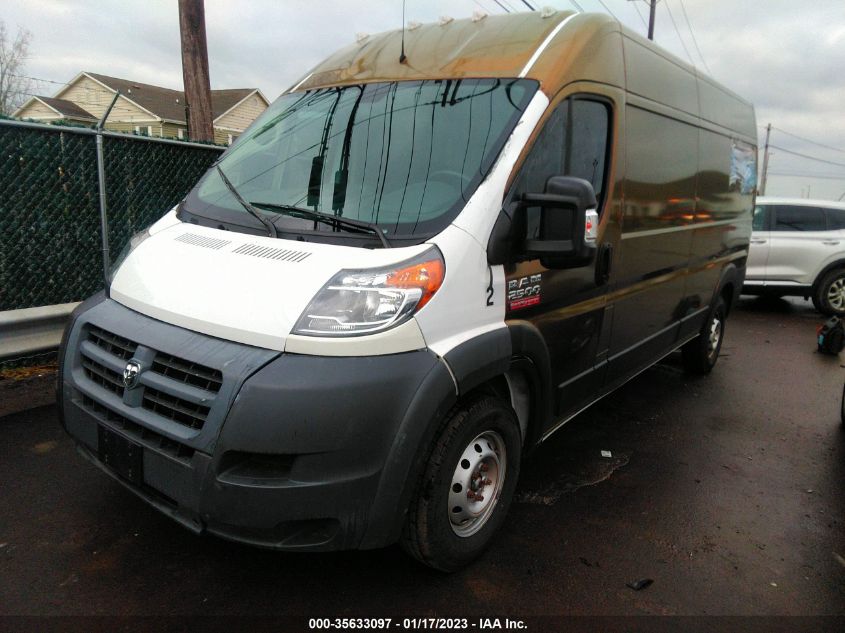 2021 RAM PROMASTER CARGO VAN VIN: 3C6ERVDGXME500266