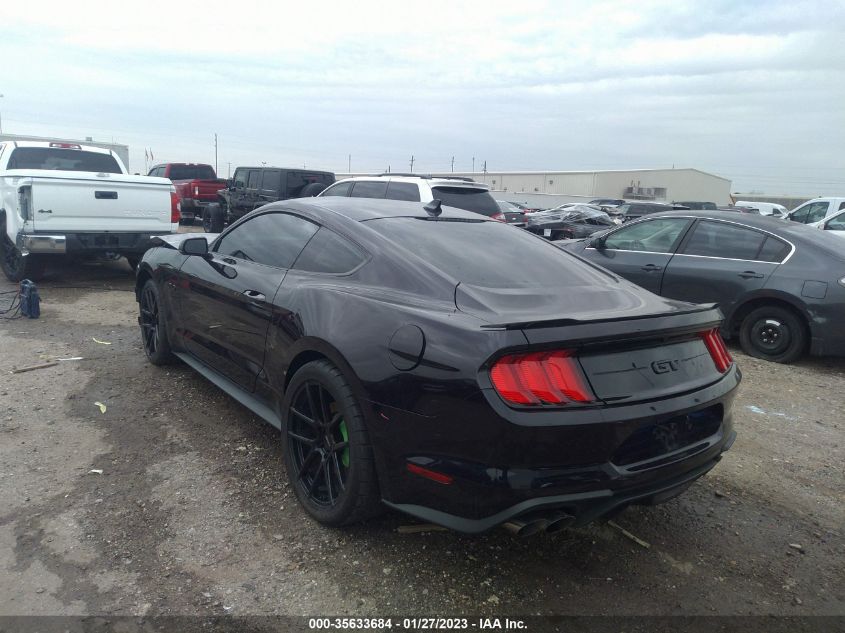 2022 FORD MUSTANG GT VIN: 1FA6P8CF3N5132206