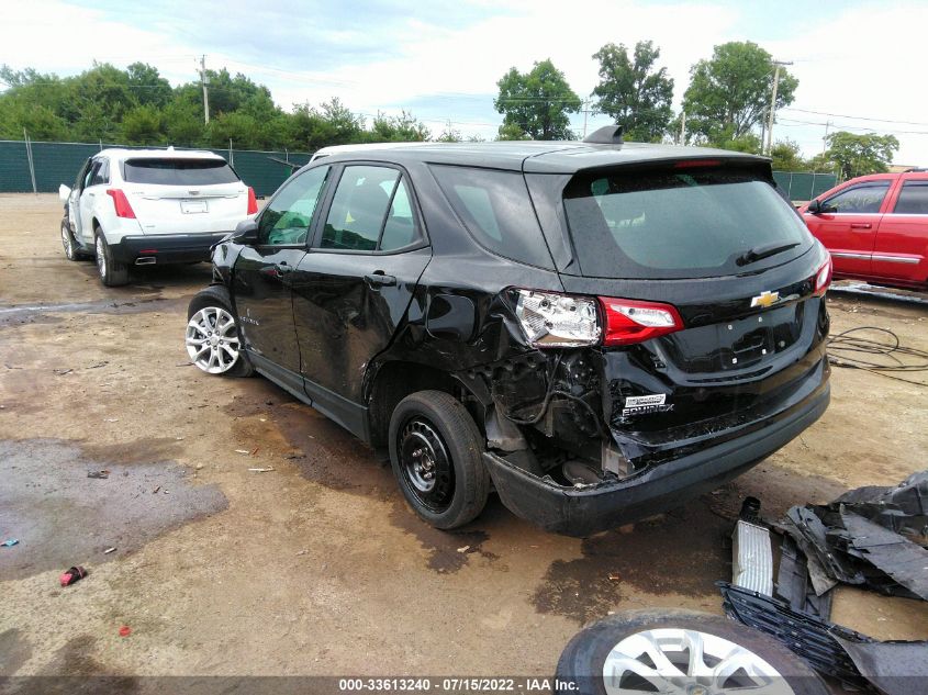 2021 CHEVROLET EQUINOX LS VIN: 2GNAXHEV5M6135840