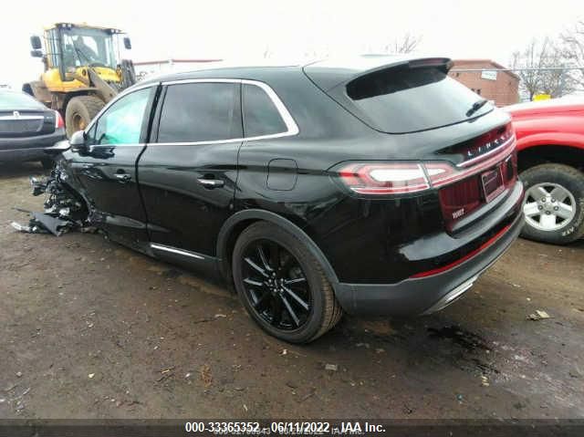 2020 LINCOLN NAUTILUS RESERVE VIN: 2LMPJ8K9XLBL35565