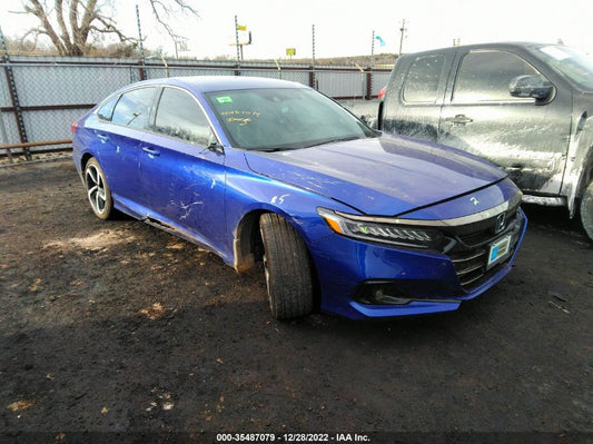 2022 HONDA ACCORD SEDAN SPORT VIN: 1HGCV1F39NA067415