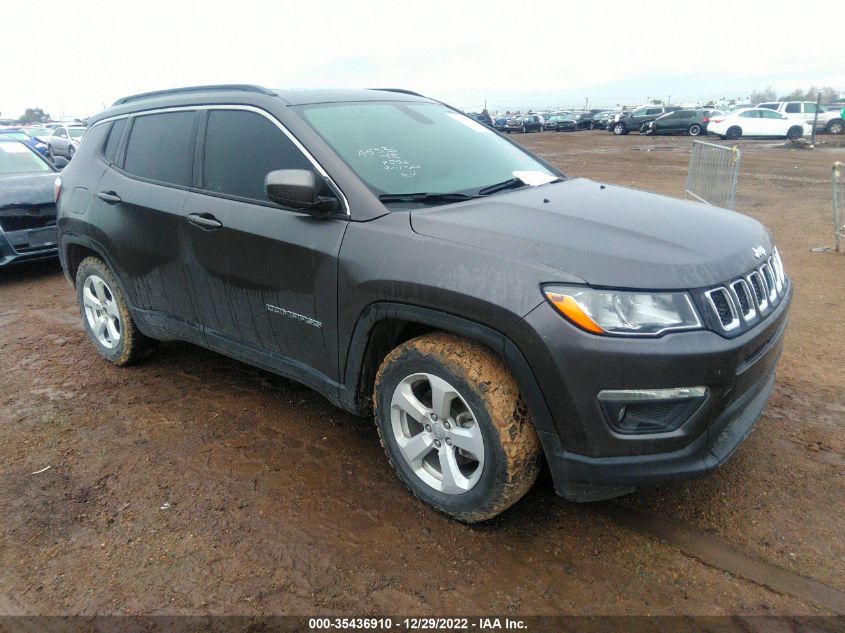 2021 JEEP COMPASS LATITUDE VIN: 3C4NJCBB5MT542674