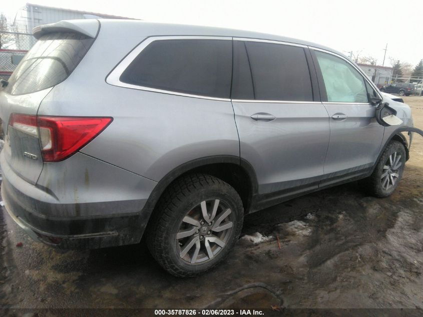 2021 HONDA PILOT EX VIN: 5FNYF6H37MB035872