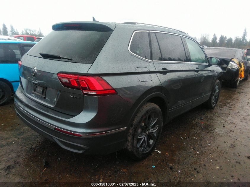 2022 VOLKSWAGEN TIGUAN SE VIN: 3VV2B7AXXNM072630