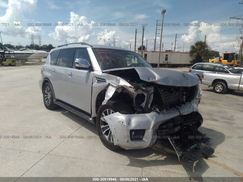 2020 NISSAN ARMADA SL VIN: JN8AY2NC6L9619895