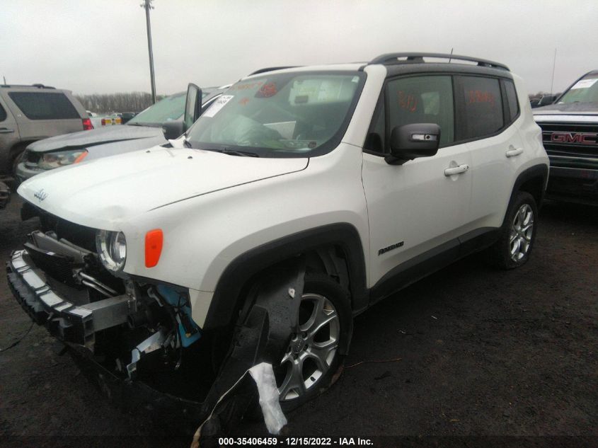 2020 JEEP RENEGADE LIMITED VIN: ZACNJBD10LPM02727