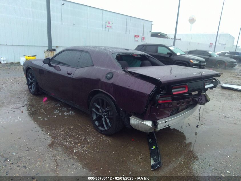 2022 DODGE CHALLENGER GT VIN: 2C3CDZJG4NH215521