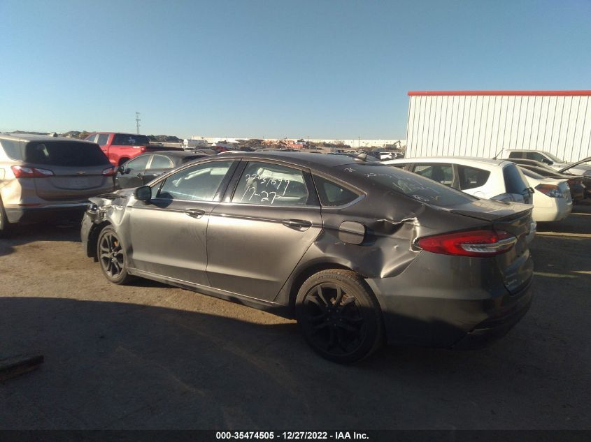 2020 FORD FUSION SE VIN: 3FA6P0HDXLR229079
