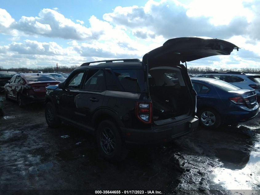 2021 FORD BRONCO SPORT BIG BEND VIN: 3FMCR9B68MRA90251