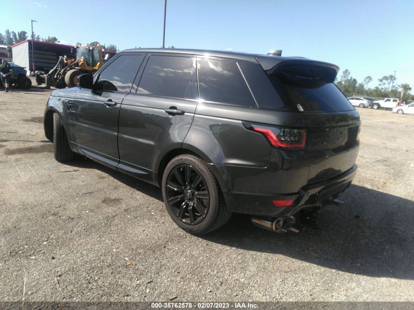 2022 LAND ROVER RANGE ROVER SPORT HSE SILVER EDITION VIN: SALWR2SU5NA240585
