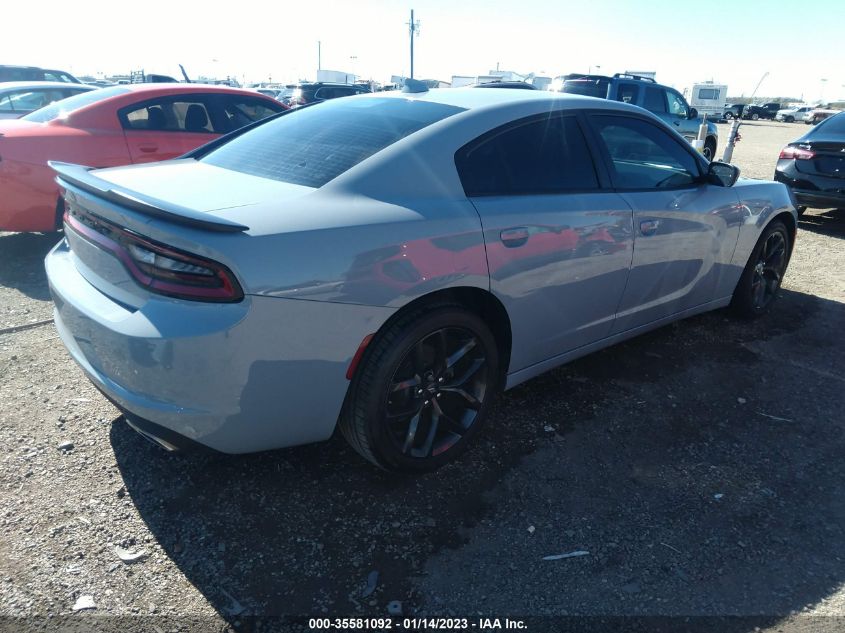 2022 DODGE CHARGER SXT VIN: 2C3CDXBG5NH179485