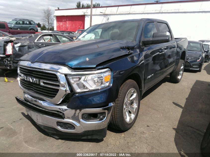 2021 RAM 1500 BIG HORN VIN: 1C6SRFFT8MN808289