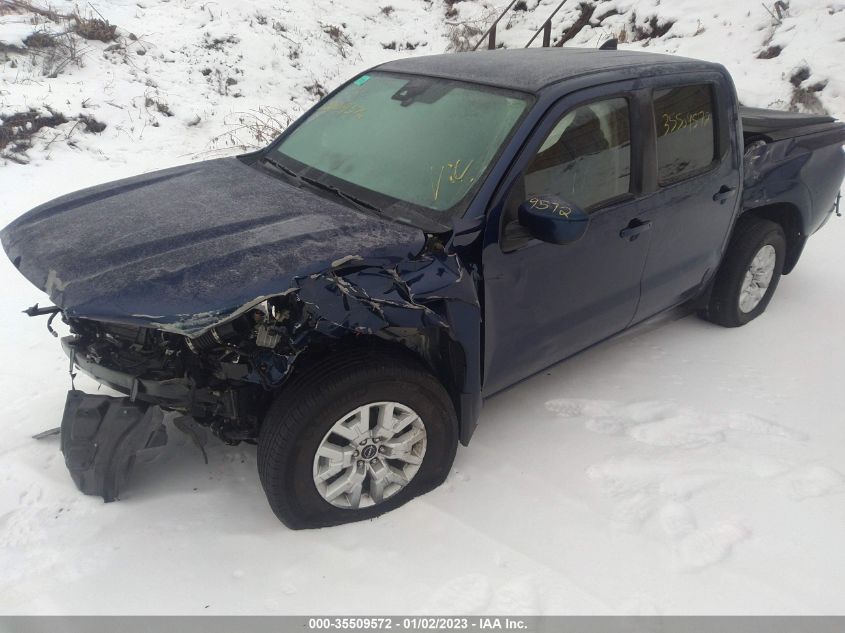 2022 NISSAN FRONTIER SV VIN: 1N6ED1EK2NN667444