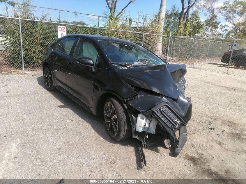 2022 TOYOTA COROLLA SE/SE NIGHTSHADE/APEX SE VIN: JTDS4MCE2NJ082357