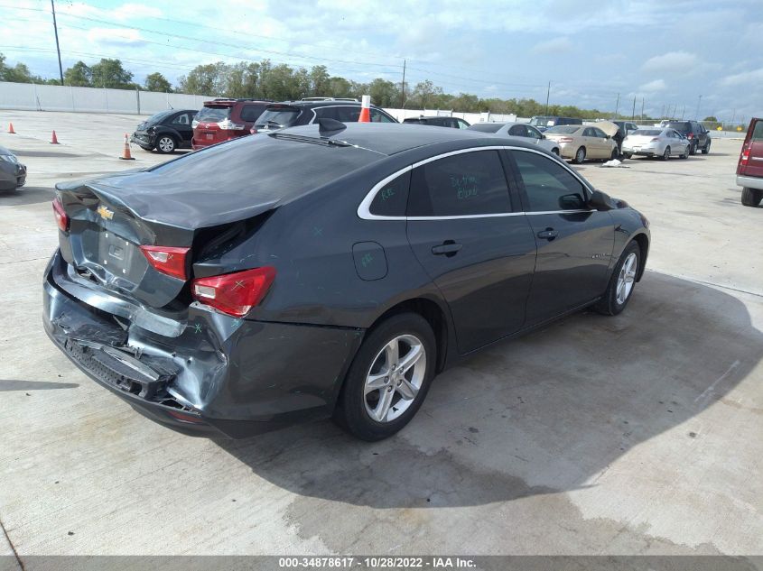 2021 CHEVROLET MALIBU LS VIN: 1G1ZB5STXMF050129
