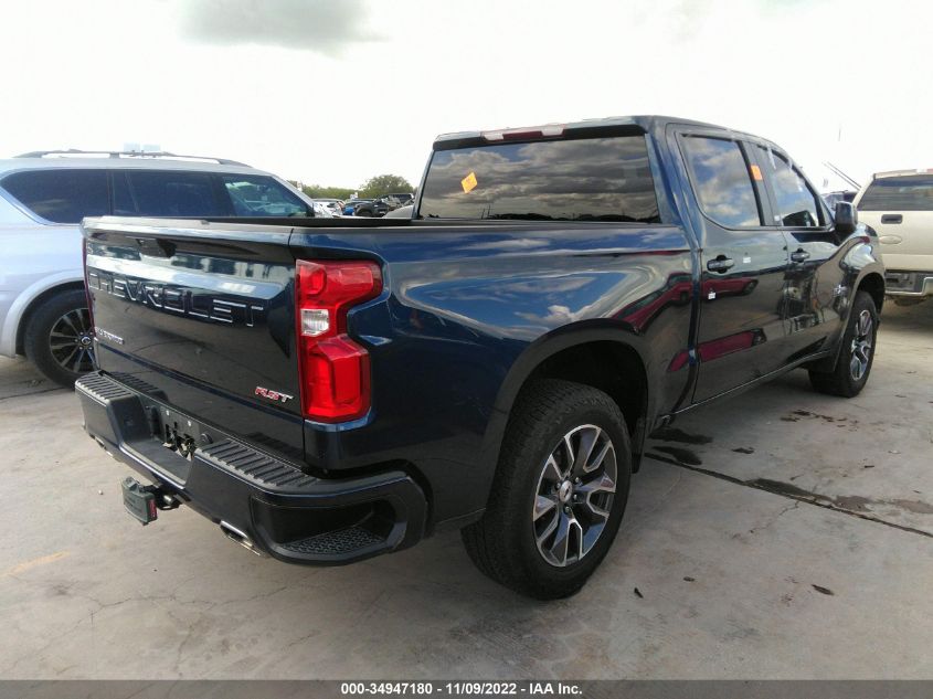 2021 CHEVROLET SILVERADO 1500 RST VIN: 3GCUYEED7MG443749