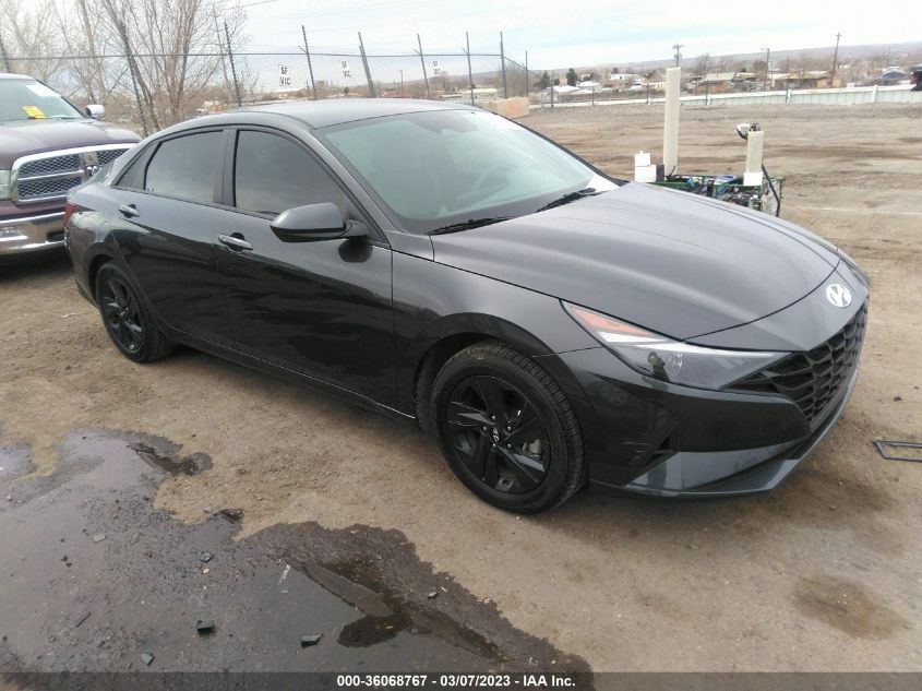 2022 HYUNDAI ELANTRA SEL VIN: 5NPLM4AG6NH069922