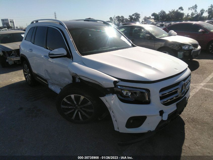 2022 MERCEDES-BENZ GLB GLB 250 VIN: W1N4M4GB8NW187893