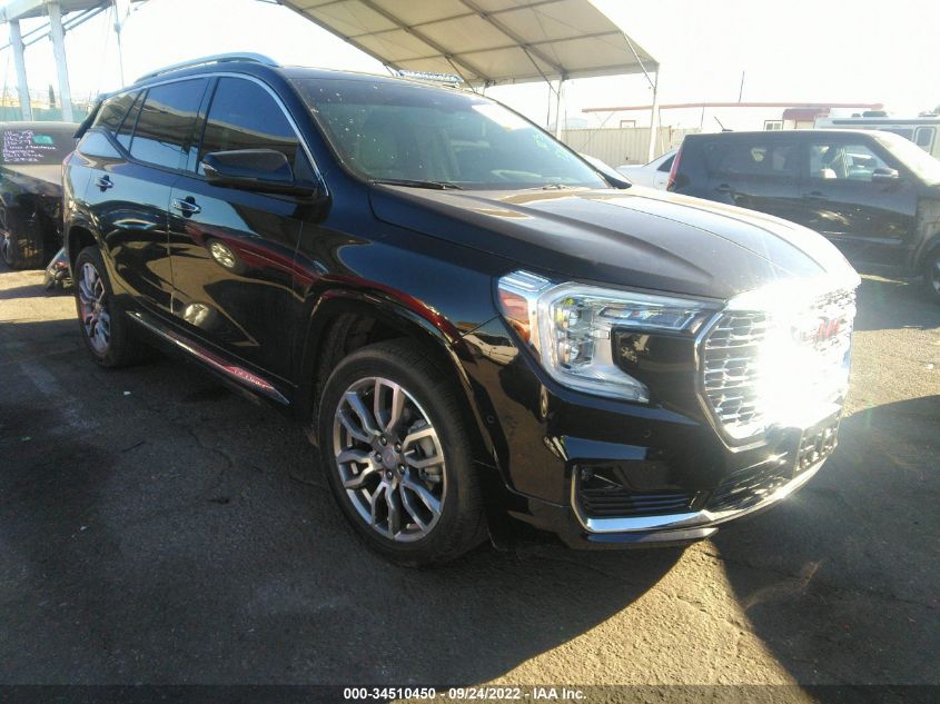 2022 GMC TERRAIN DENALI VIN: 3GKALXEVXNL183298