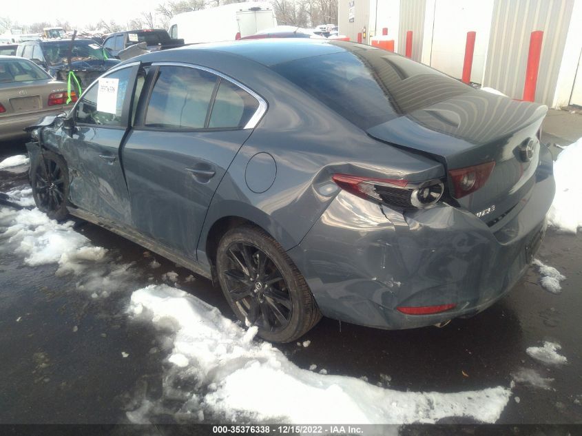 2022 MAZDA MAZDA3 SEDAN CARBON EDITION VIN: 3MZBPACL9NM309726