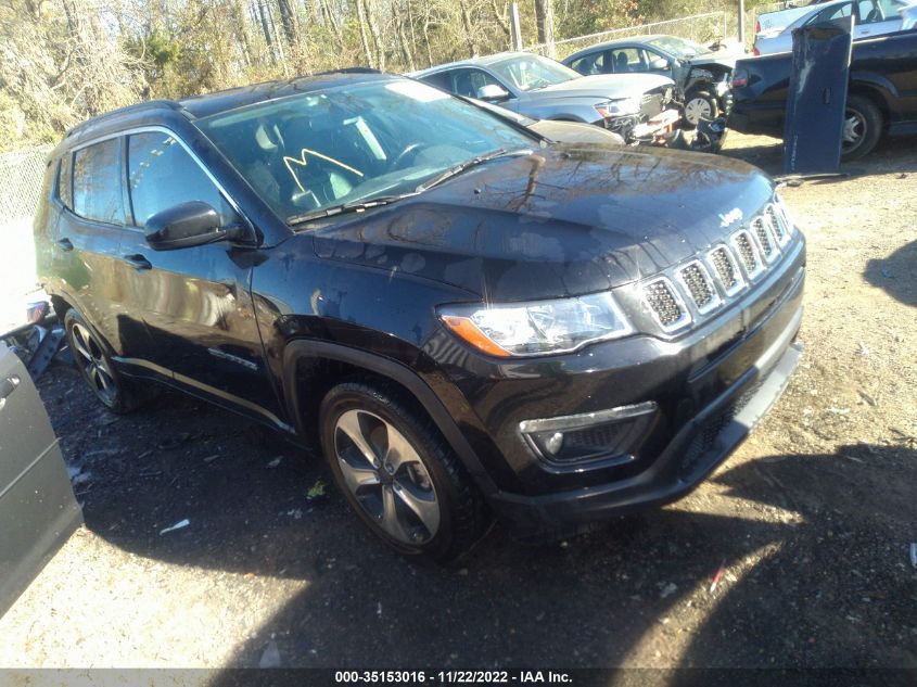 2020 JEEP COMPASS LATITUDE VIN: 3C4NJCBB4LT225158