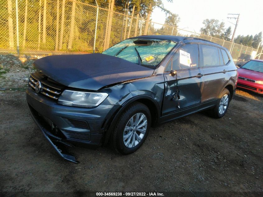 2020 VOLKSWAGEN TIGUAN S VIN: 3VV0B7AX8LM112305