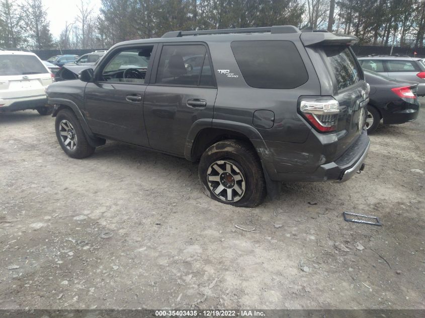 2021 TOYOTA 4RUNNER TRD OFF ROAD PREMIUM VIN: JTERU5JR3M5869136