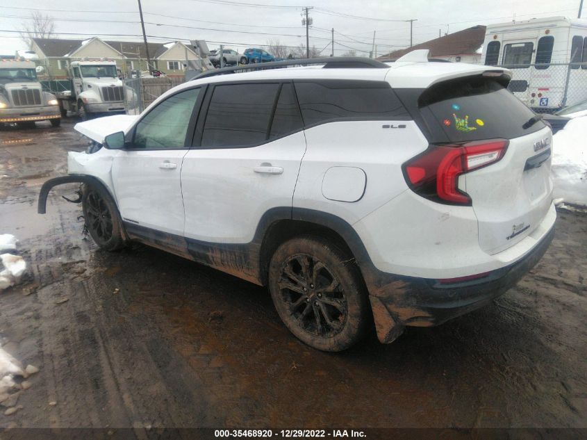 2022 GMC TERRAIN SLE VIN: 3GKALTEVXNL179387
