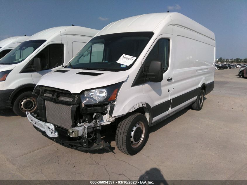2022 FORD TRANSIT CARGO VAN VIN: 1FTBR3X86NKA70187