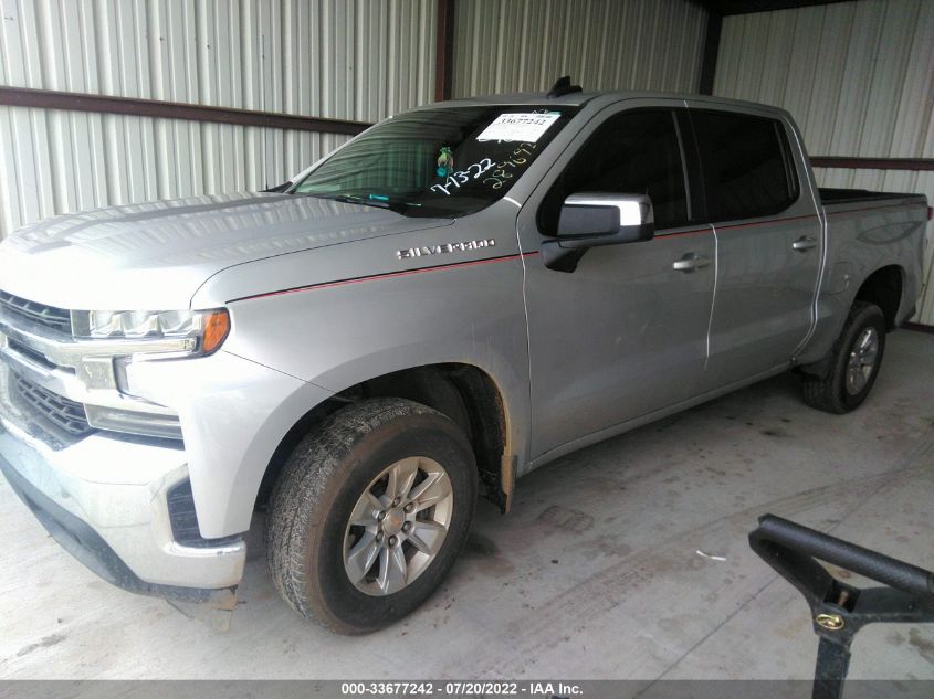 2021 CHEVROLET SILVERADO 1500 LT VIN: 3GCPWCEK3MG289692