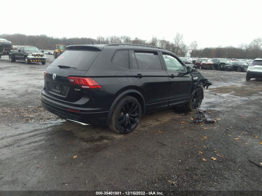 2021 VOLKSWAGEN TIGUAN SE/SE R-LINE BLACK/SEL VIN: 3VV2B7AX9MM129205