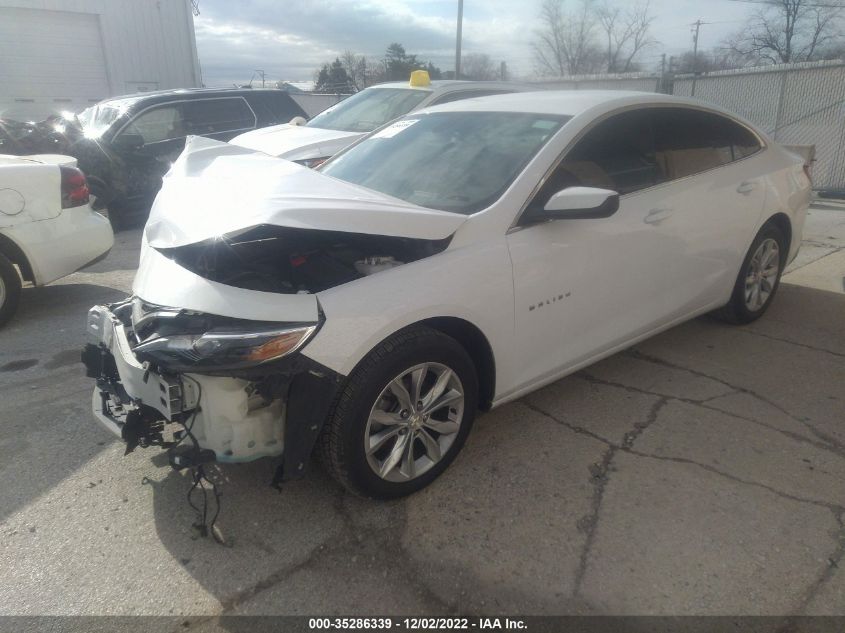 2020 CHEVROLET MALIBU LT VIN: 1G1ZD5ST2LF054703