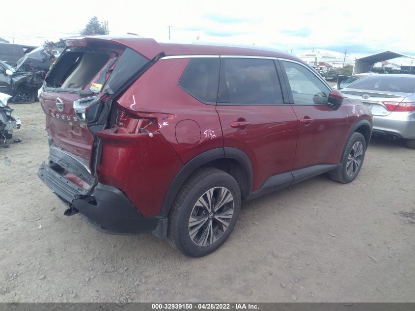2021 NISSAN ROGUE S VIN: 5N1AT3AA5MC672009