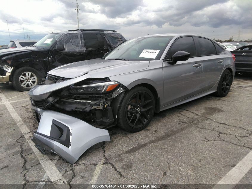 2022 HONDA CIVIC SEDAN SPORT VIN: 2HGFE2F54NH578651