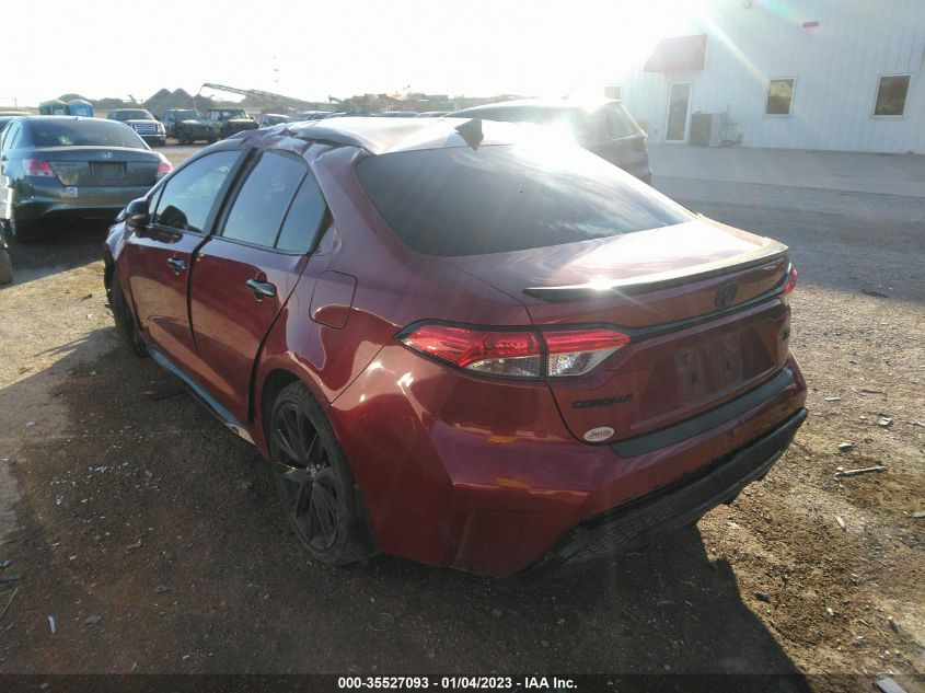 2022 TOYOTA COROLLA SE/SE NIGHTSHADE/APEX SE VIN: 5YFS4MCE9NP104026