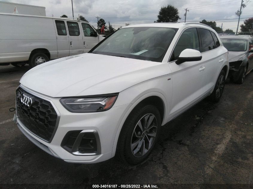 2022 AUDI Q5 S LINE PREMIUM PLUS VIN: WA1EAAFY6N2018269