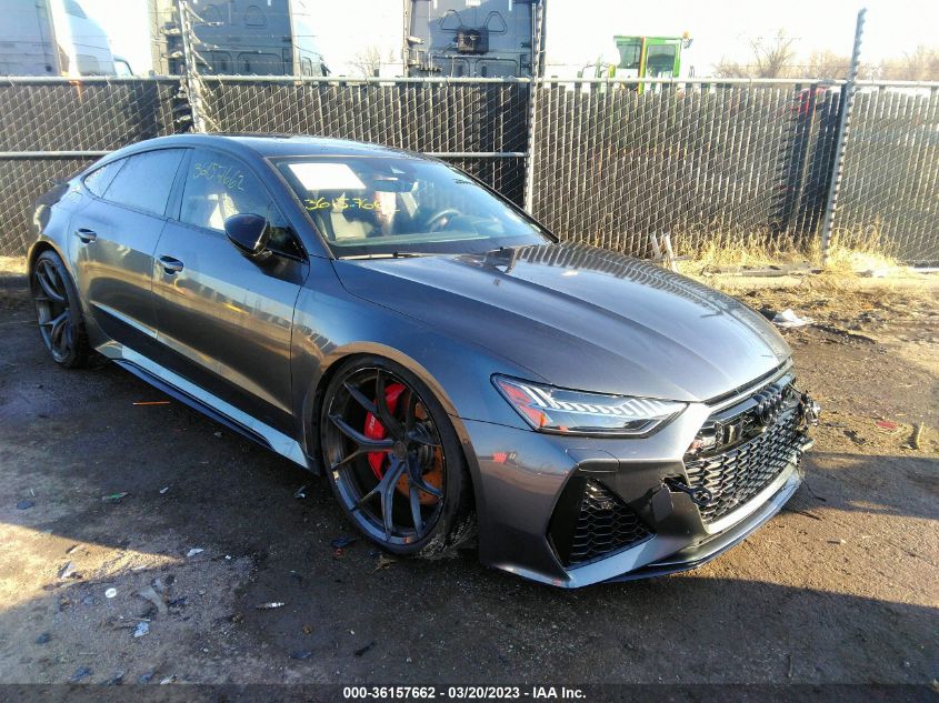 2022 AUDI RS 7 VIN: WUAPCBF25NN900822