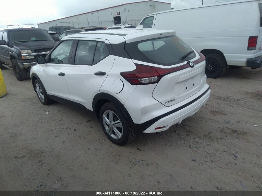 2021 NISSAN KICKS S VIN: 3N1CP5BVXML479067
