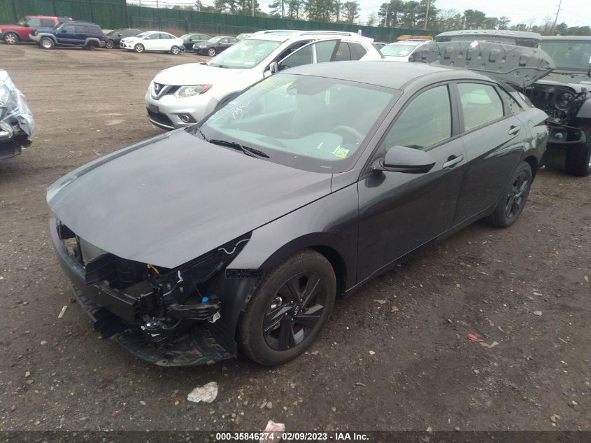 2022 HYUNDAI ELANTRA SEL VIN: 5NPLM4AGXNH075139