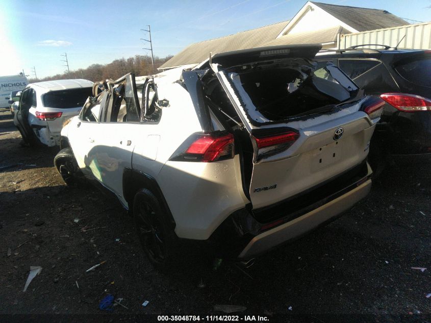 2022 TOYOTA RAV4 HYBRID SE VIN: 2T3T6RFV4NW034982