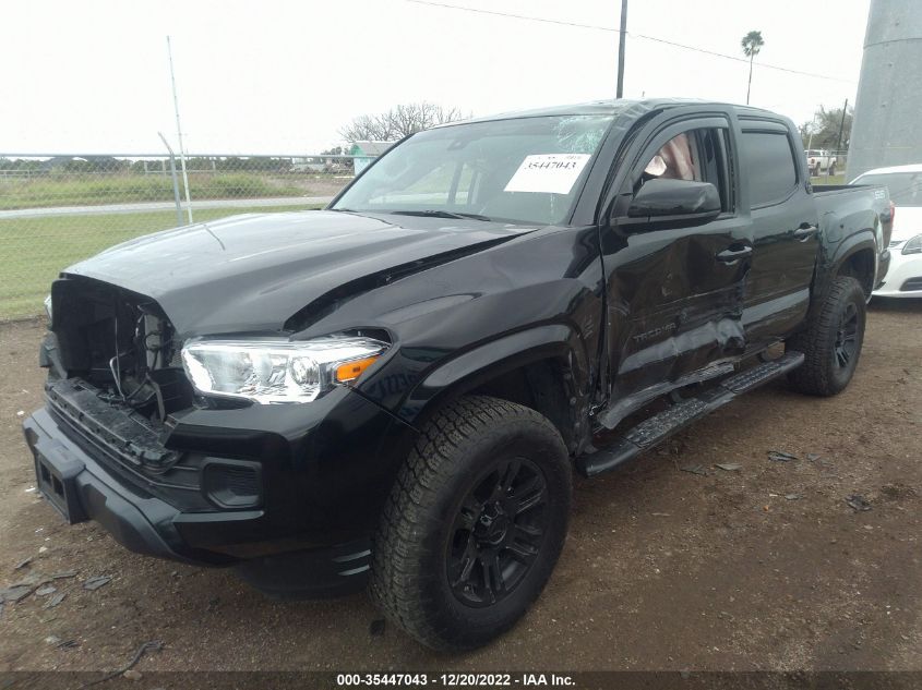 2022 TOYOTA TACOMA 2WD SR/SR5 VIN: 3TYAX5GN1NT059775
