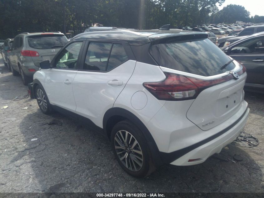 2021 NISSAN KICKS SV VIN: 3N1CP5CV2ML542872