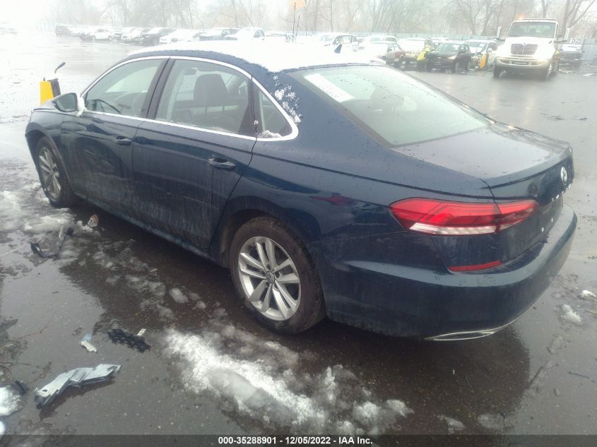 2020 VOLKSWAGEN PASSAT 2.0T SE VIN: 1VWSA7A33LC014028