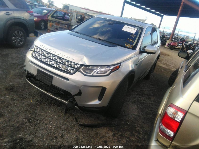 2020 LAND ROVER DISCOVERY SPORT S VIN: SALCJ2FX9LH850752
