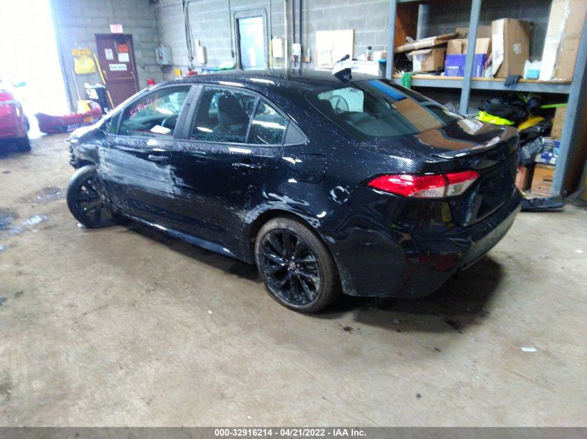 2021 TOYOTA COROLLA SE/NIGHTSHADE/APEX SE VIN: 5YFS4MCE6MP087863