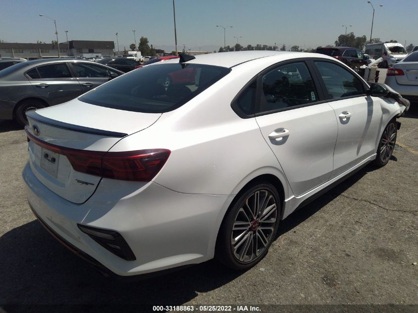 2021 KIA FORTE GT VIN: 3KPF44AC7ME340466
