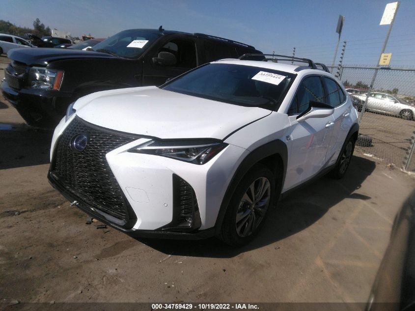 2021 LEXUS UX UX 250H F SPORT VIN: JTHE9JBH7M2041089