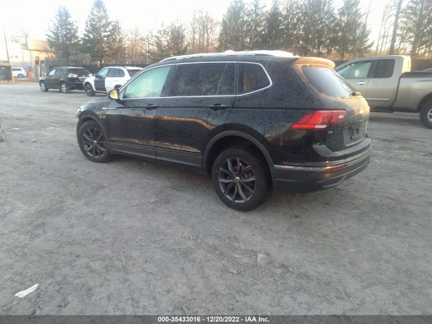 2022 VOLKSWAGEN TIGUAN SE VIN: 3VV2B7AX4NM022242
