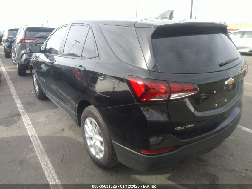 2022 CHEVROLET EQUINOX LS VIN: 2GNAXHEV9N6135082